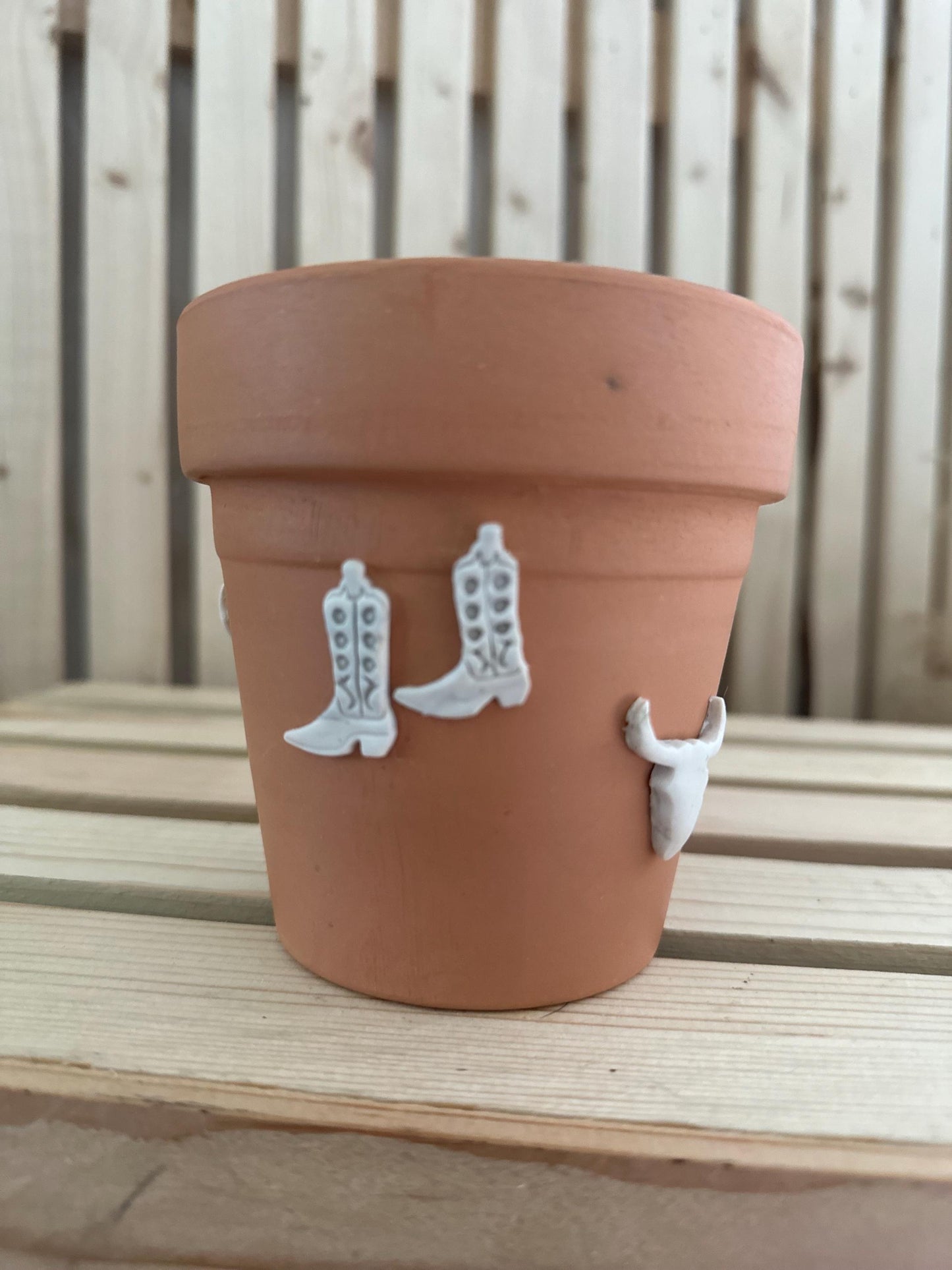 Western Decorative Terracotta Planter Pot