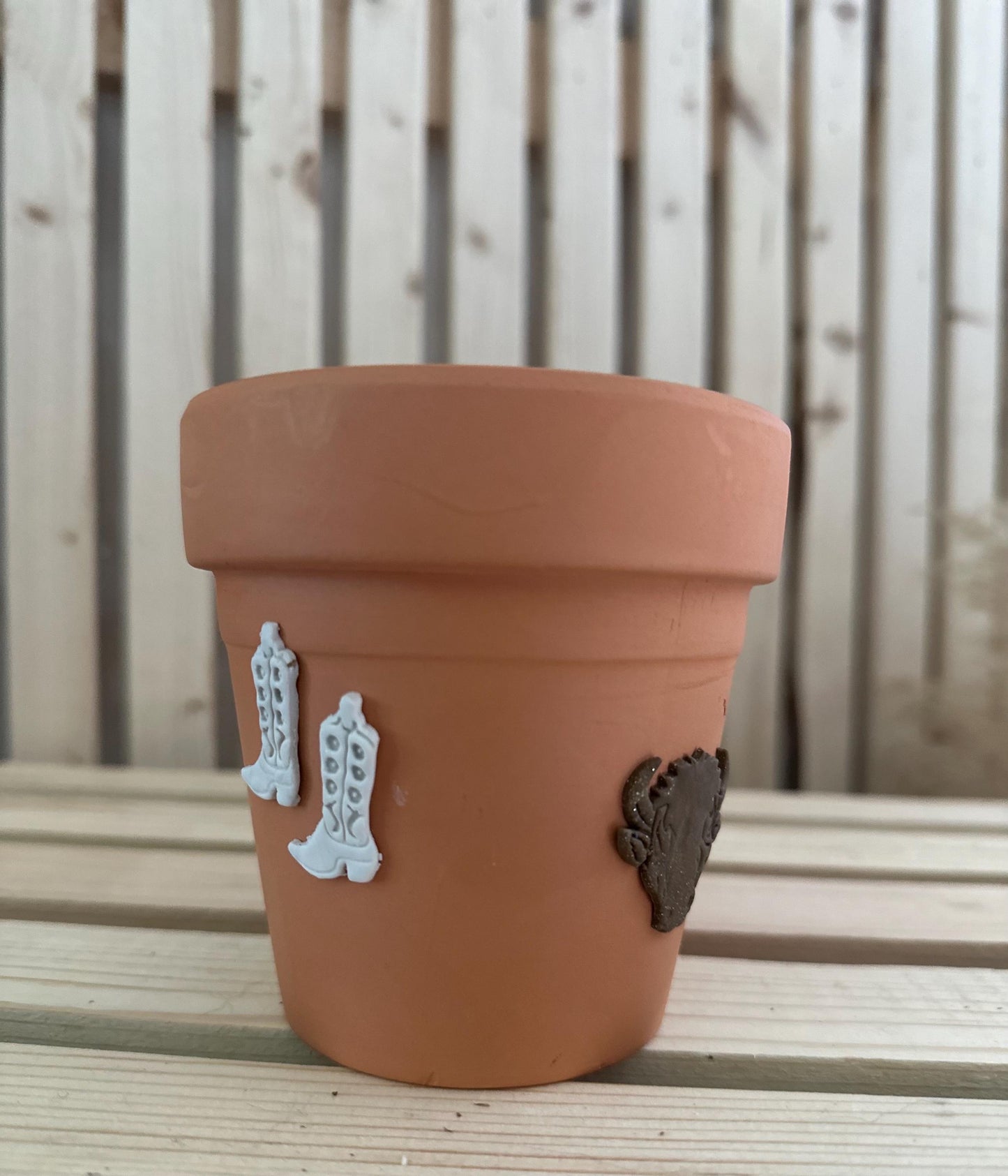 Western Decorative Terracotta Planter Pot