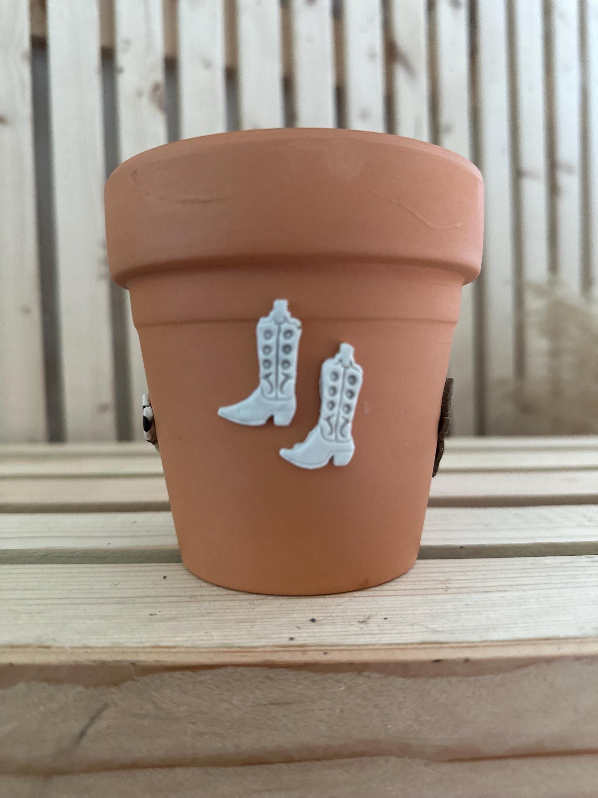 Western Decorative Terracotta Planter Pot