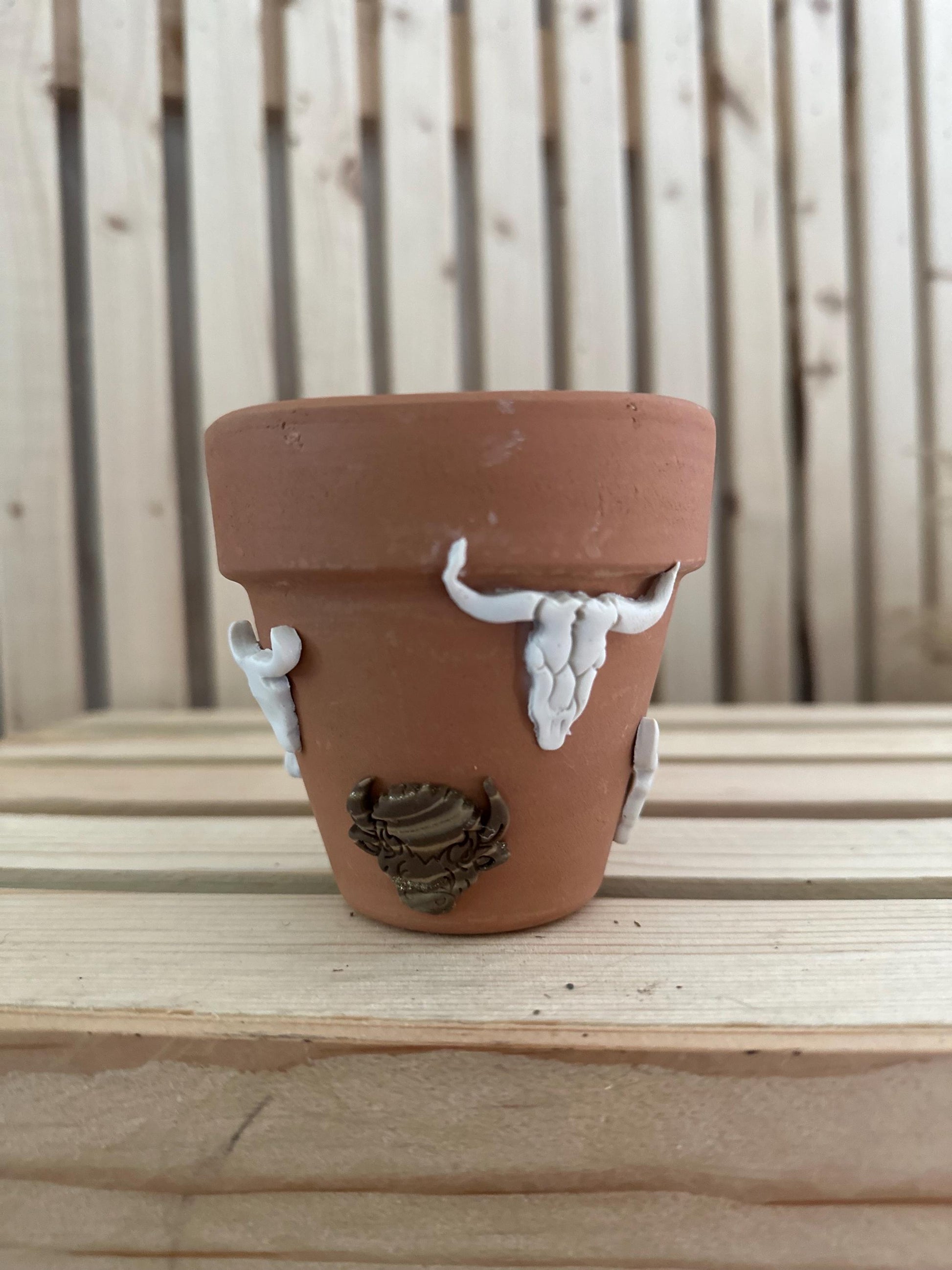 Western Decorative Terracotta Planter Pot